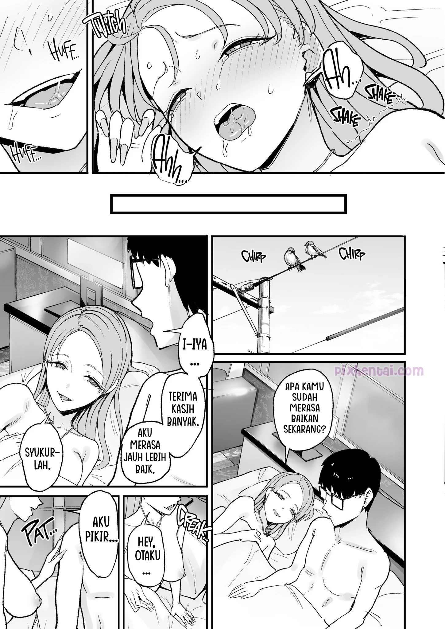 Komik hentai xxx manga sex bokep The Gyaru I Hang Out with Lets Me Use Her Pussy 5 page 63